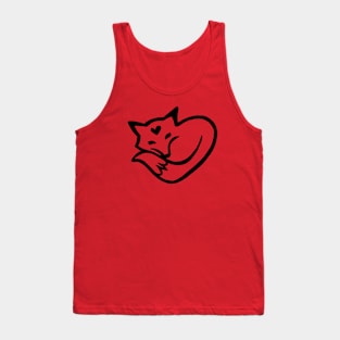 I Love Foxes Tank Top